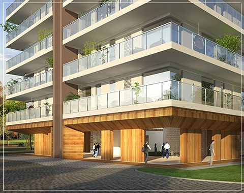 Mahindra Luminare apartments ambience island
