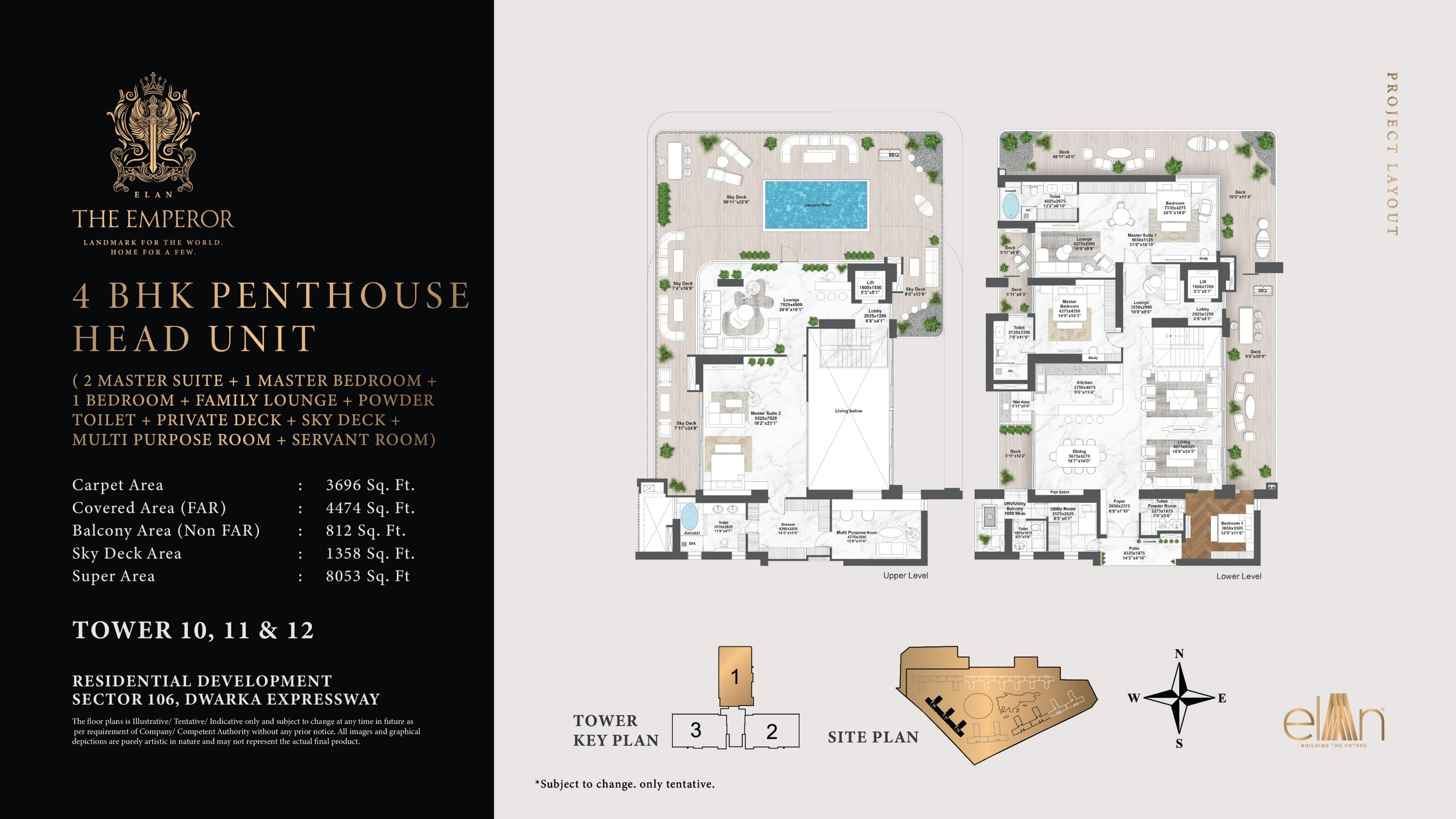 4 BHK Penthouse Head Unit
