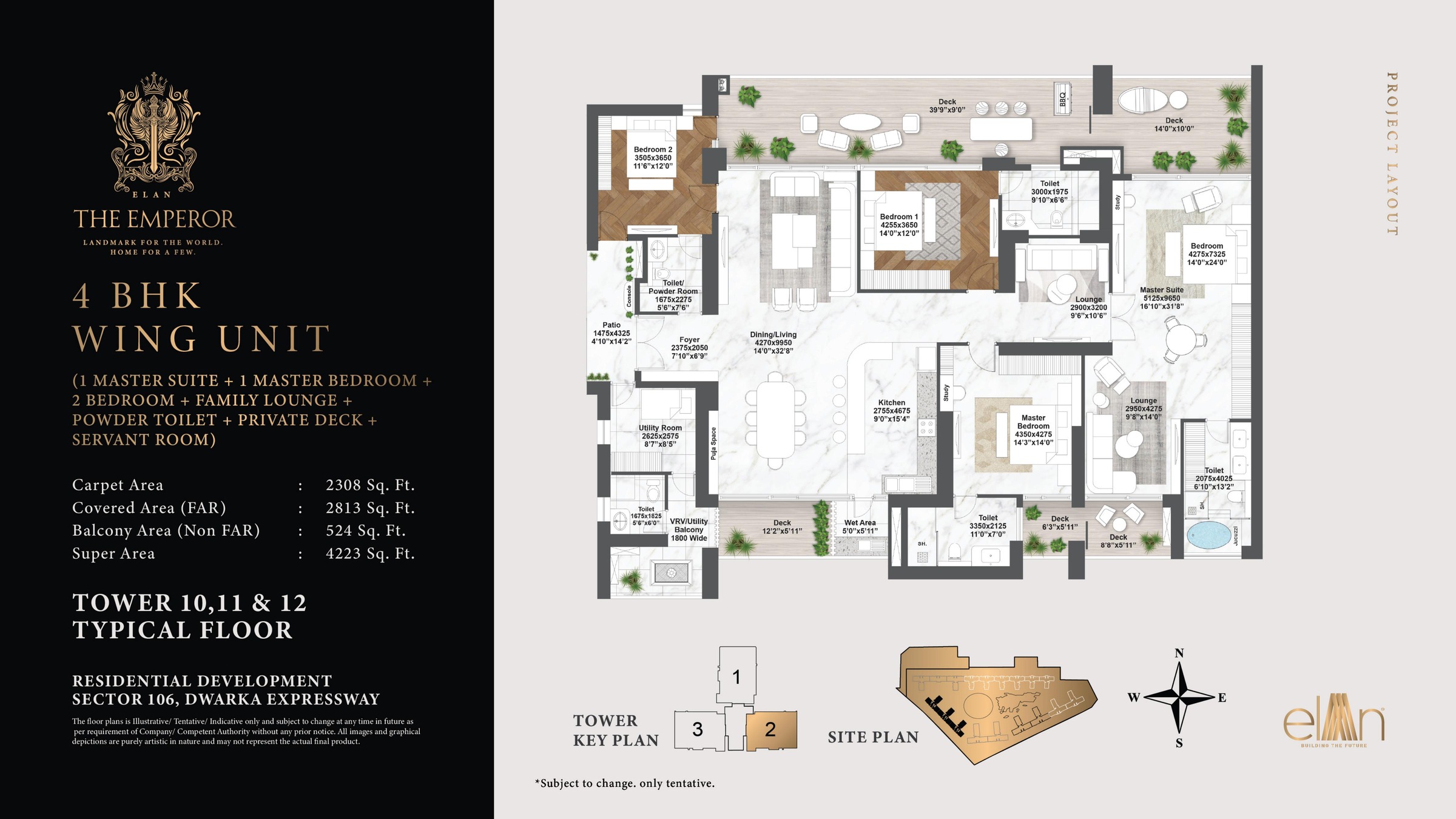 4 BHK Wing Unit