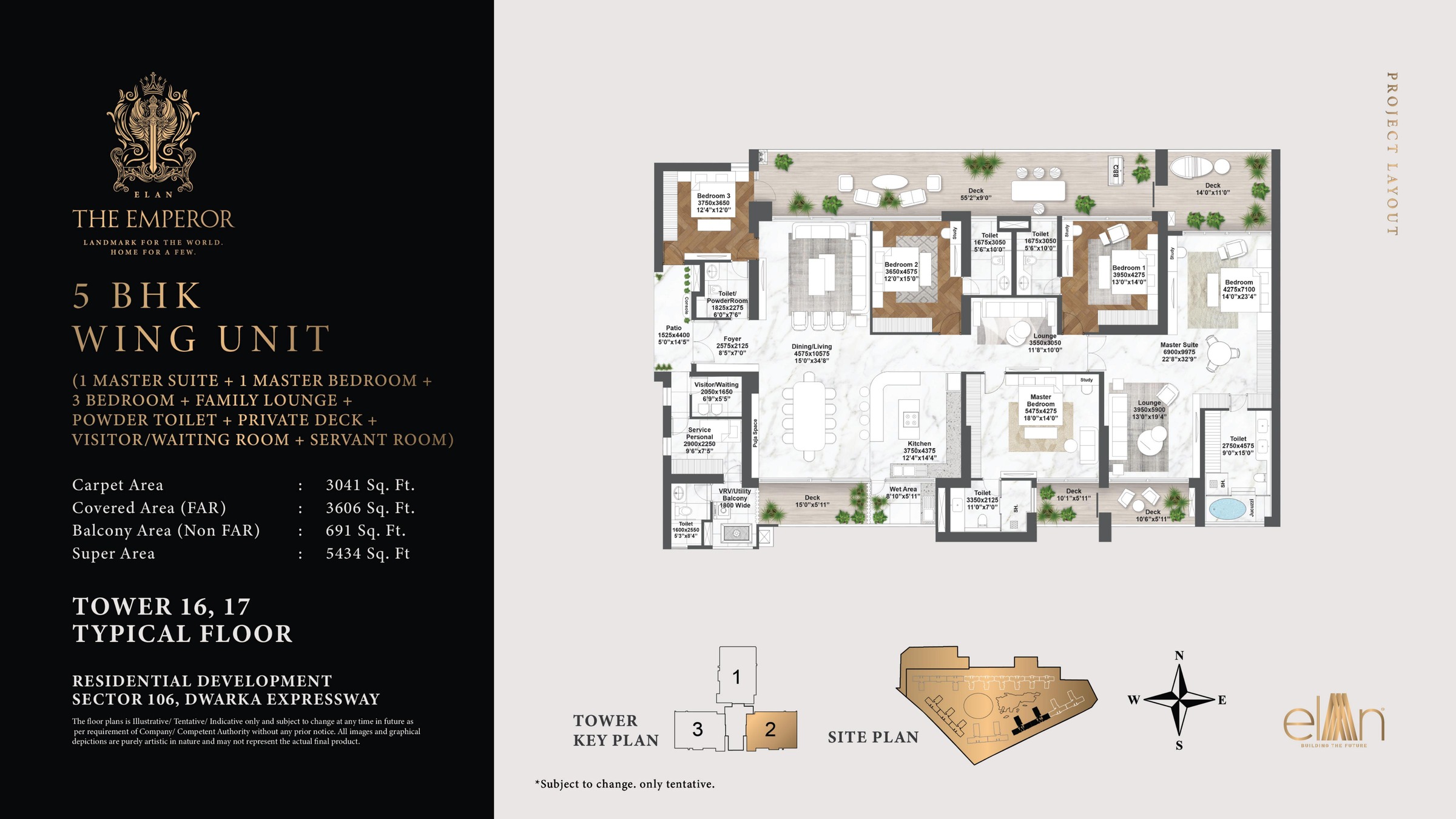5 BHK Wing Unit