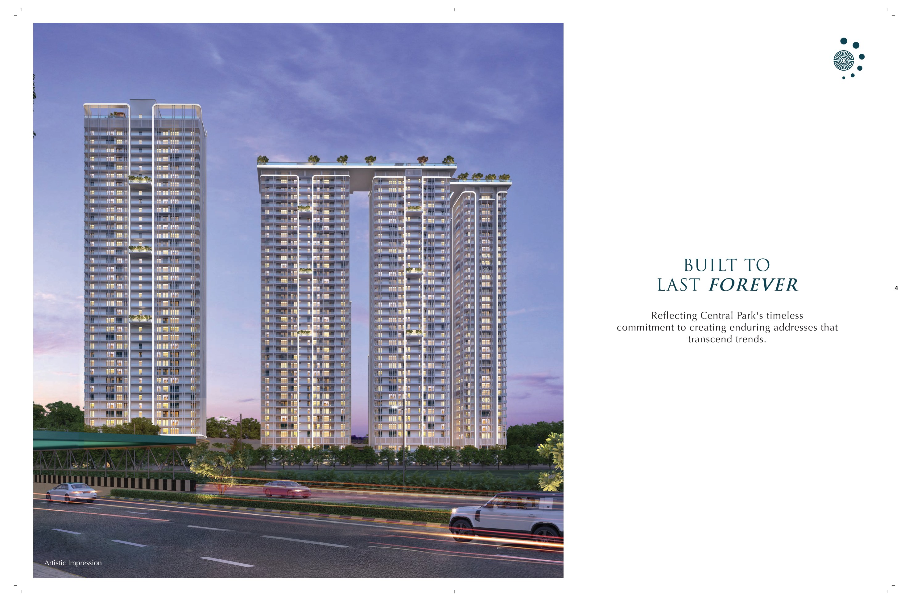 Central Park Delphine project visual from brochure page 5