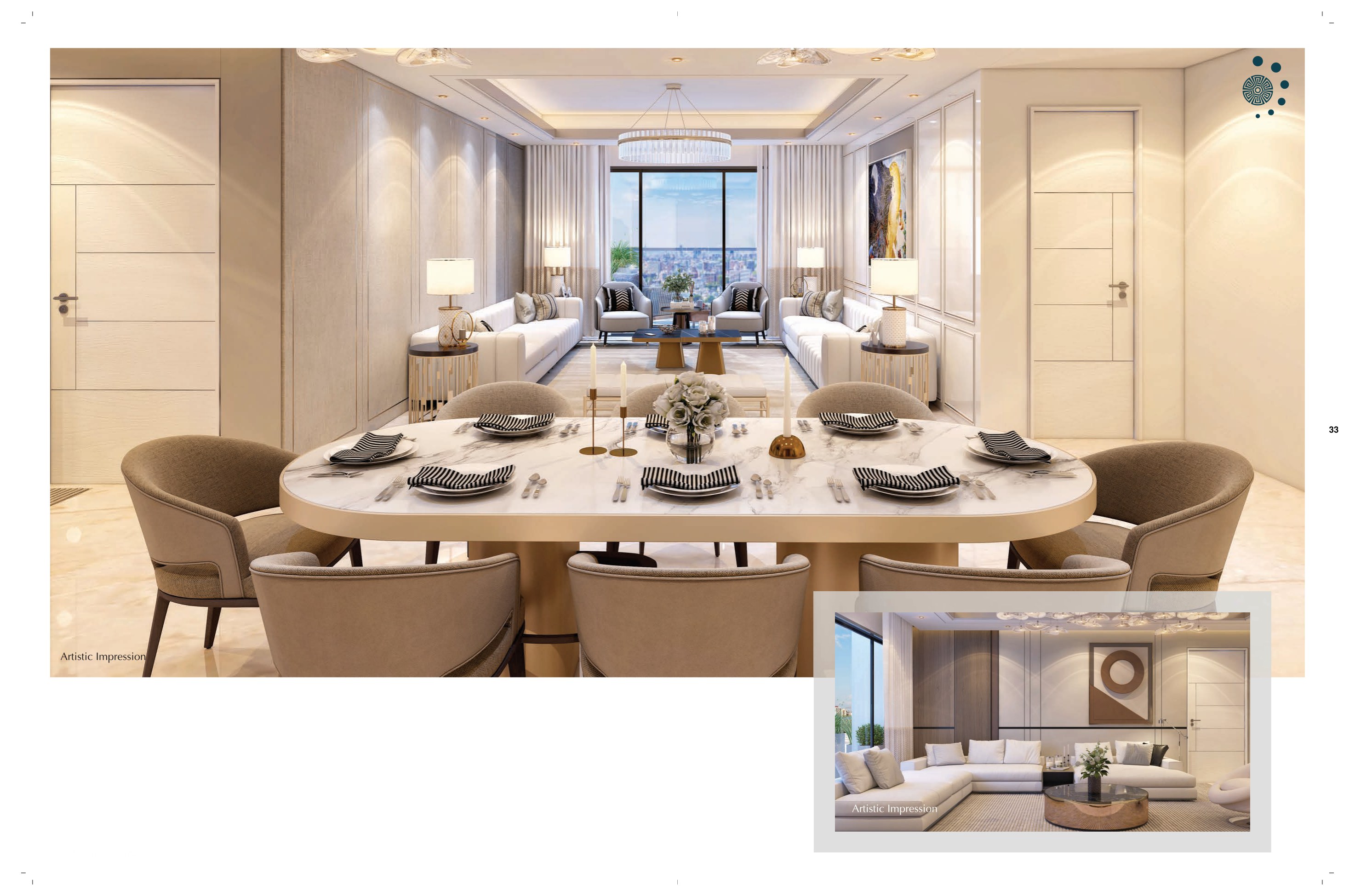 Central Park Delphine project visual from brochure page 34