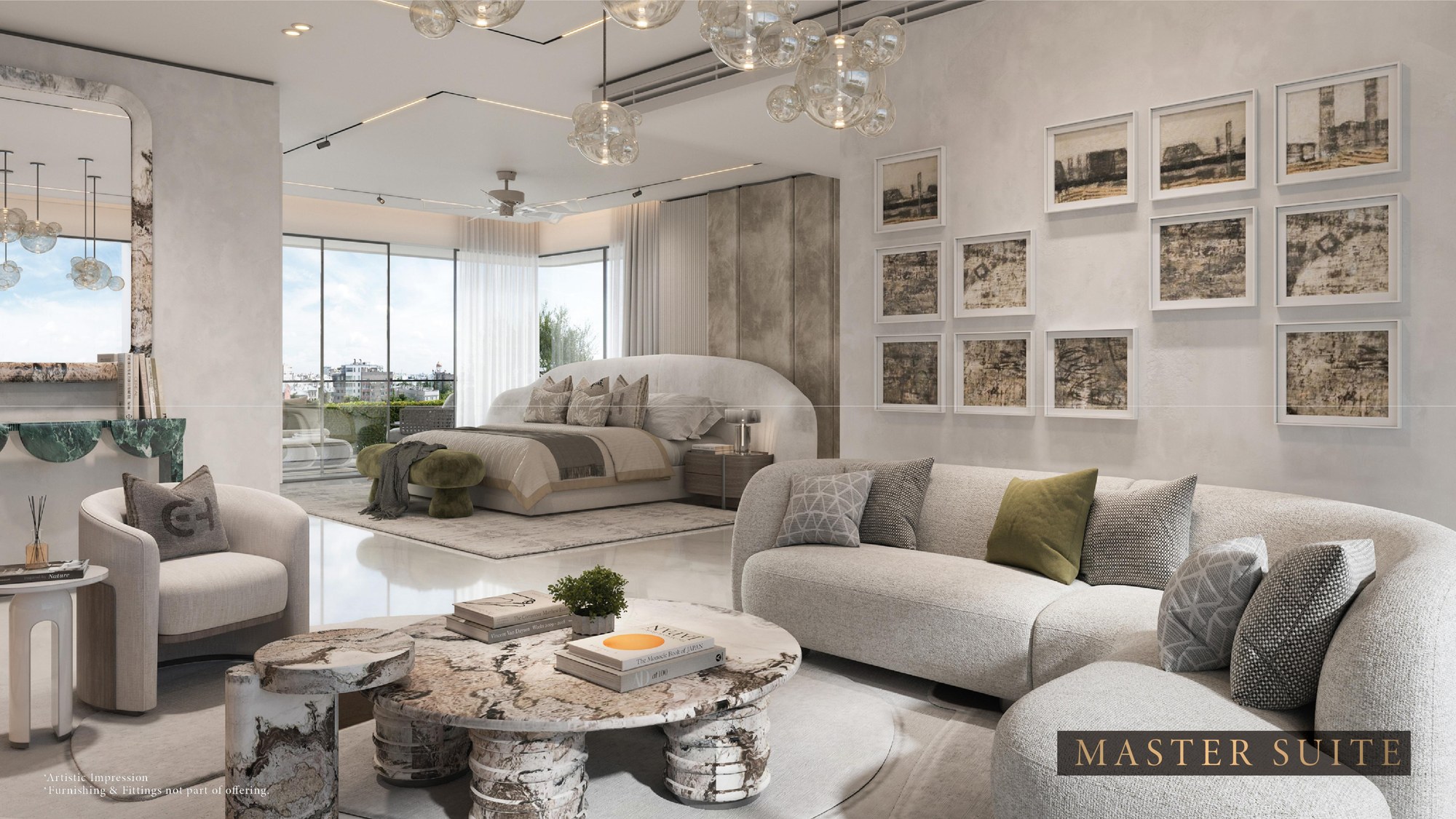 Elan The Emperor master suite interior