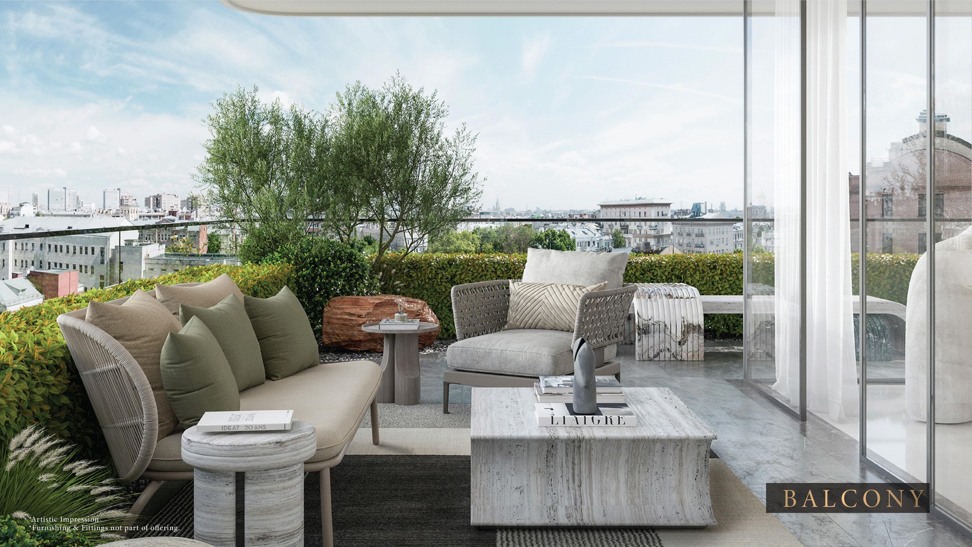 Elan The Emperor private balcony seating