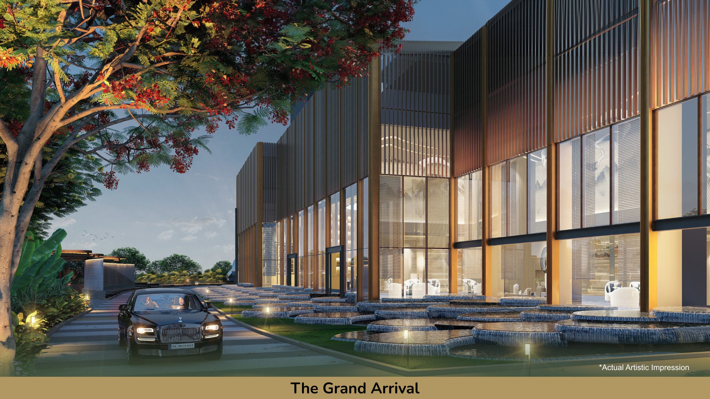 Paras The Manor project visual from presentation page 17