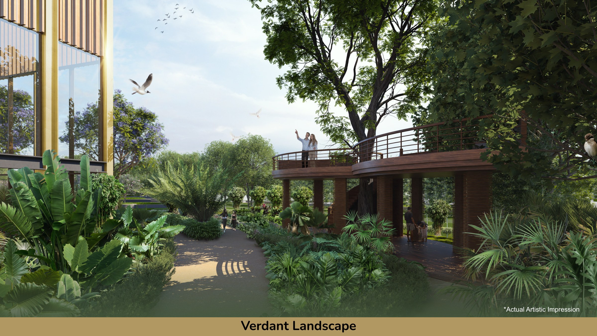 Paras The Manor project visual from presentation page 24