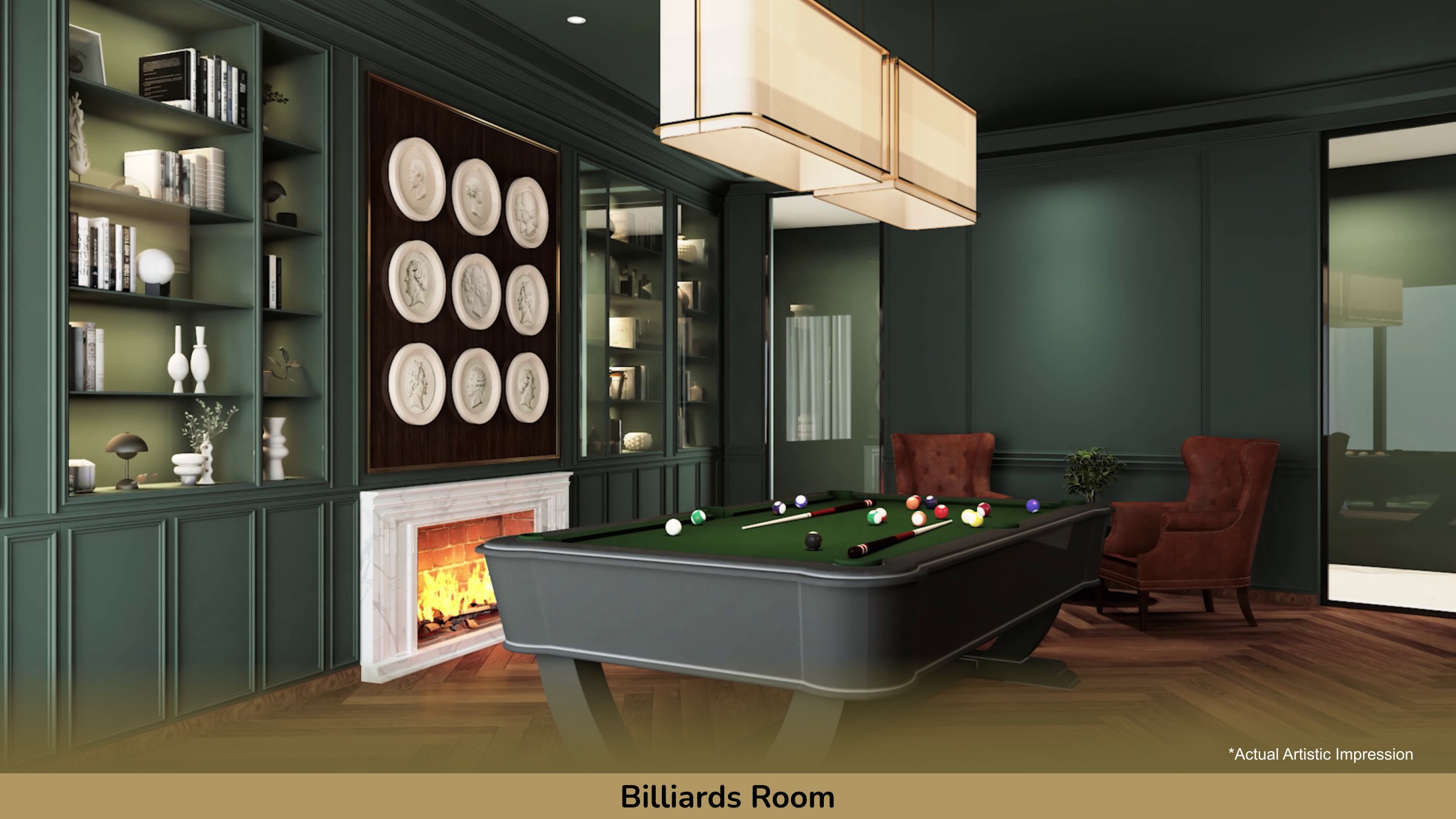 Paras The Manor project visual from presentation page 34