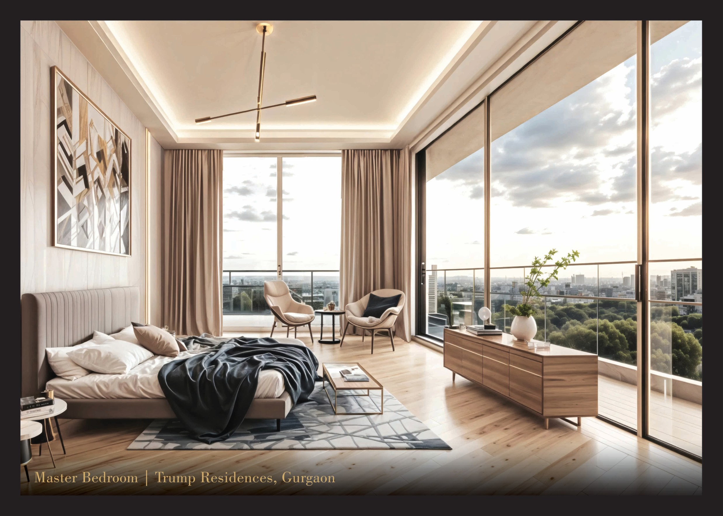 Trump Residences Gurgaon brochure visual, page 14