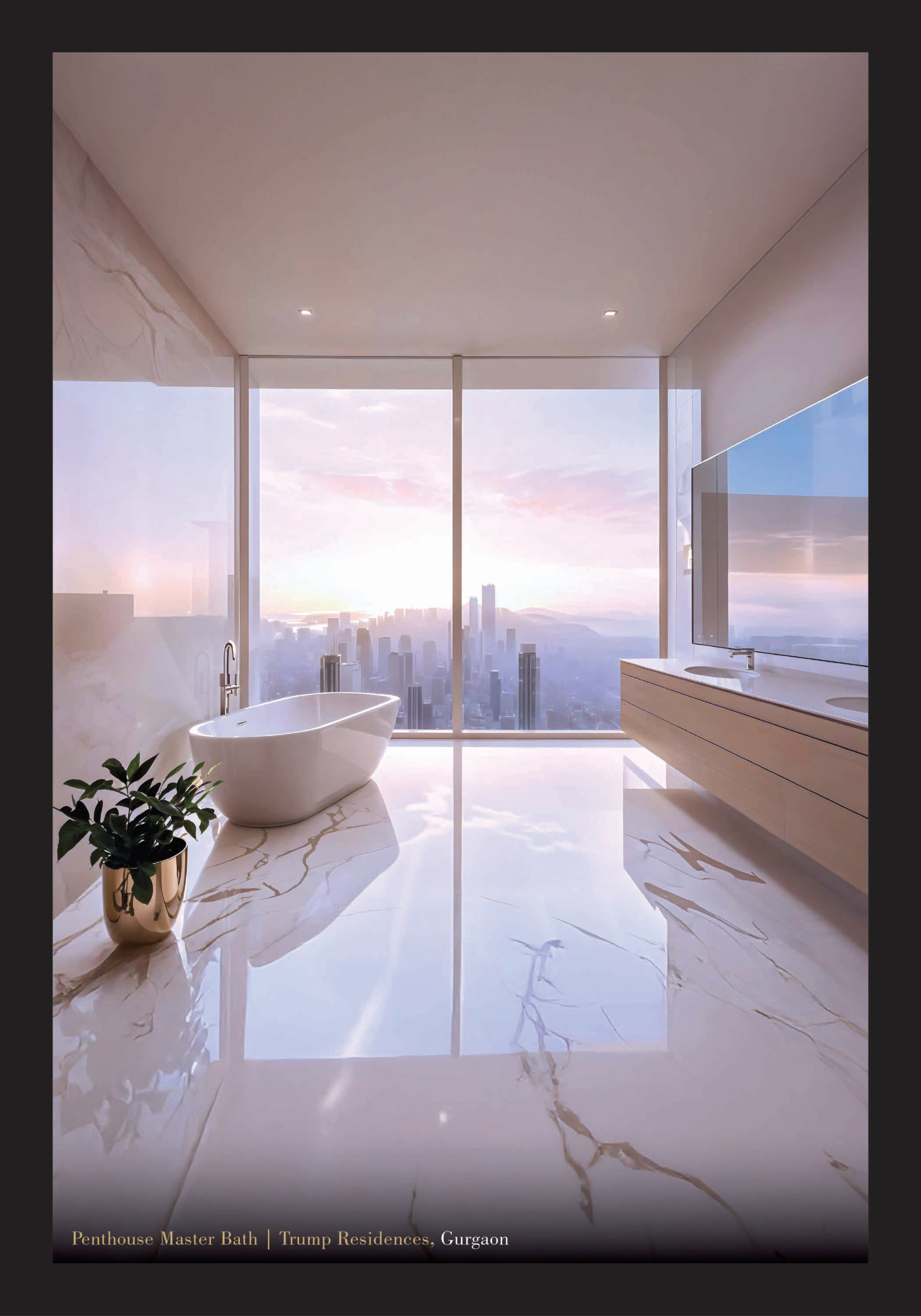 Trump Residences Gurgaon brochure visual, page 15