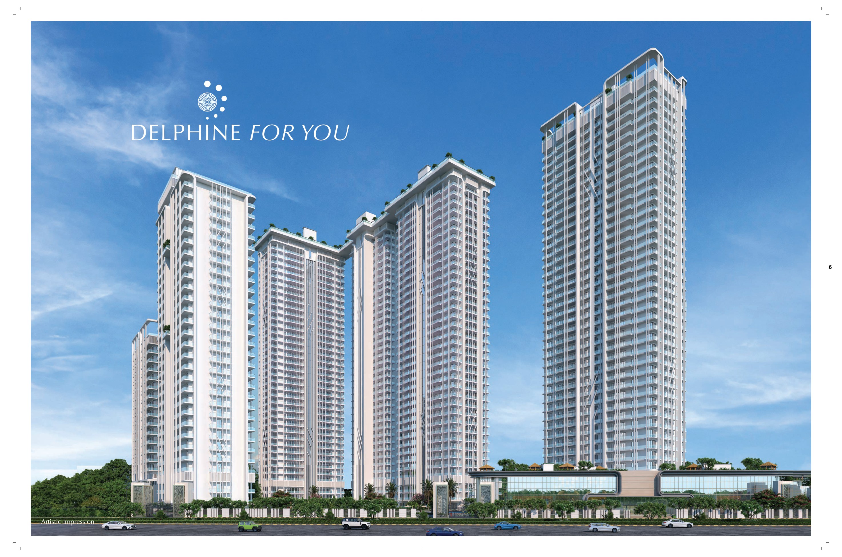 Central Park Delphine residential towers